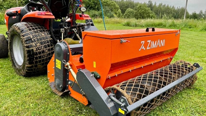 Стоунбурьер с сеялкой ZimAni SBZ125