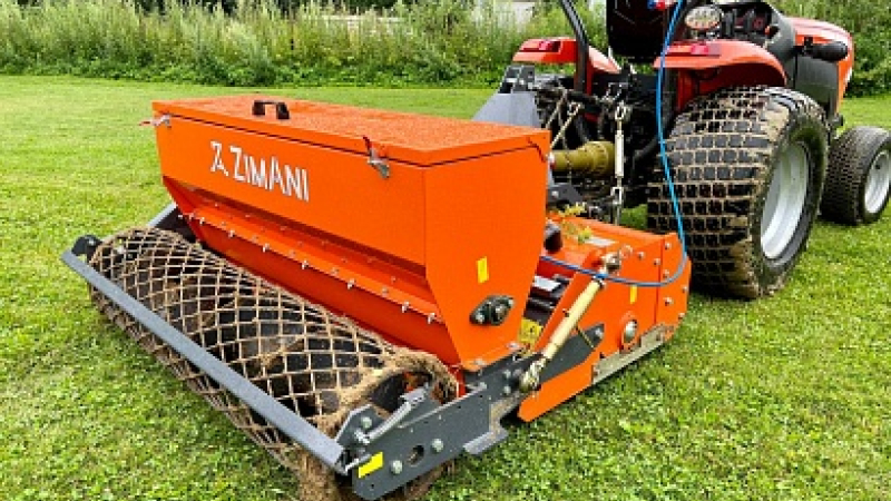 Стоунбурьер с сеялкой ZimAni SBZ125